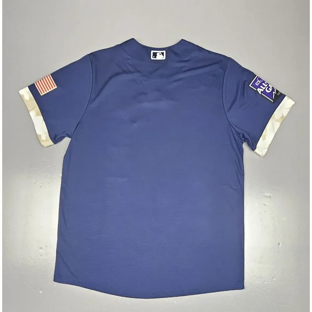 Nike Kansas City Royal Baseball Jersey Mens Med. 2021 MLB All Star Game Colorado